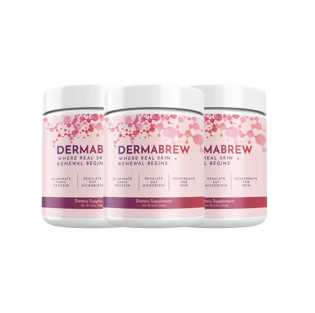 DermaBrew bottle.